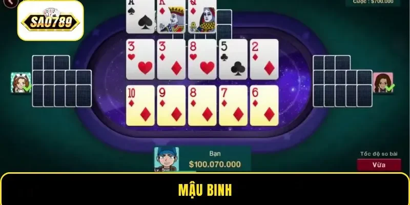 Mậu Binh - Kỹ thuật xếp bài như một chuyên gia Tại Sao789