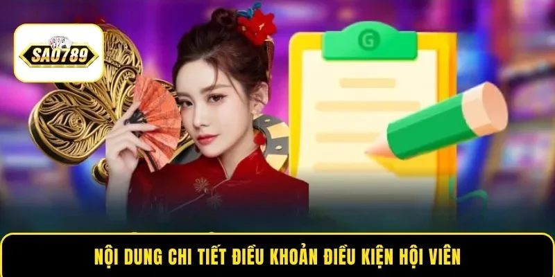 Nội dung chi tiết điều khoản điều kiện hội viên